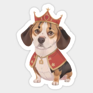 Regal Beagle's Charm Sticker